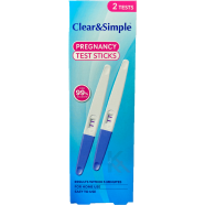 Clear and Simple Pregnancy Test Sticks 2 Tests -464893464