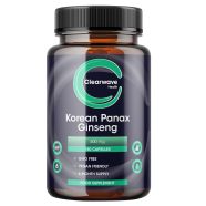 Clearwave Health Korean Panax Ginseng 500mg High Strength – 180 Capsules