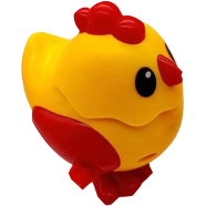 Clockwork Plastic Chicken Simulation Animal Plush Jumping Stail Children's Toys 1 Pcs