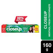 Closeup Toothpaste Menthol Fresh 160g (10Percent Extra)-69785137