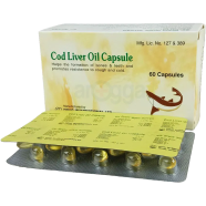 Cod Liver Oil 15's Strip Capsule