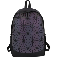 Colorful Geometry Backpack Creative Personality Backpack 
