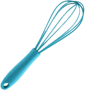 Colorful Hand Whisk - The Essential Kitchen Tool for Beating Eggs, Mixing Batter and Whisking Sauces (Multicolor) icon