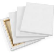 Combo of (8″/12″) Inches Drawing Canvas, White - 3 pieces