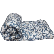 Comfort House Double Size Printed Fabrics Light Weight Comforter - Light Blue icon