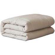 Comfort House Solid Color Lightweight King Comforter Super Single Size - Light Gray