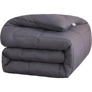 Comfort House Solid Color Lightweight King Comforter Super Single Size - Gray
