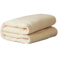 Comfort House Solid Color Lightweight King Comforter Super Single Size - Cream
