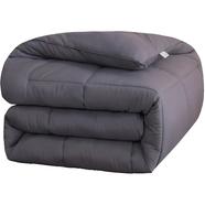 Comfort House Solid Color Lightweight King Comforter King Size - Gray image