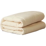 Comfort House Solid Color Lightweight King Comforter King Size - Cream