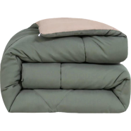 Comfort House Solid Color Luxury Lightweight Comforter King Size - Olive