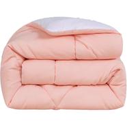 Comfort House Solid Color Luxury Lightweight Comforter King Size - Champagne Pink