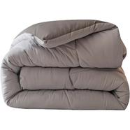 Comfort House Solid Color Luxury Lightweight Comforter King Size - Grey