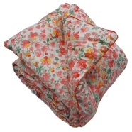 Comforter Pink Daisy Pippin Border - COMFP101