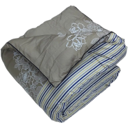 Comforter Rose Brown Pippin Border - COMFP104