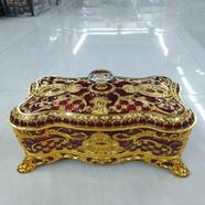 Compact Jewelry Case Flannel Lining Decorative Storage Box Rings for Storing Earrings Necklace icon