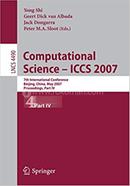 Computational Science - ICCS 2007 - Lecture Notes in Computer Science-4490