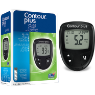 Contour Plus Auto Coded Blood Glucose Monitoring Glucometer