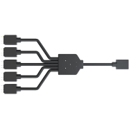 Cooler Master MFX-AWHN-1NNN5-R1 ARGB 1 to 5 Splitter Cable