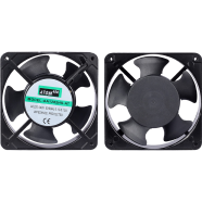 Cooling Fan High Speed And Heavy Duty 220V AC Axial Metal Frame Industrial Exhaust Fan 120 x 120 x 38 MM Cooling Fan Square Shape image