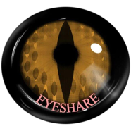 Cosplay Barclubhousea Brown Color Contact Lenses - HD45-1