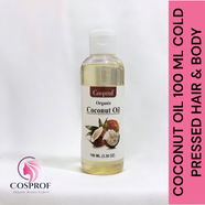 Cosprof Coconut Oil For Face Body Haircare - 100 ml 