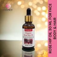 Cosprof Rose Hip Oil For Face Body Hair - 30 ml 