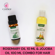 Cosprof Rosemary 10 ml And Jojoba Oil 100 ml Combo