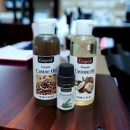 Cosprof Rosemary 10 Ml Castor 100 Ml Coconut 100 Ml Combo