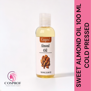 Cosprof Sweet Almond Oil For Face Body Haircare - 100 ml 