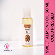 Cosprof Sweet Almond Oil For Face Body Haircare - 50 ml 