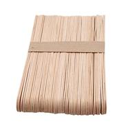 Crafts Natural Color Wooden Ice Cream Sticks Big Size 50 Pcs icon