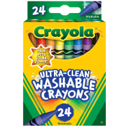 Crayola 24 Colors Ultra Clean Washable Crayon