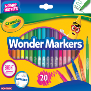 Crayola Washable Wonder Markers 20 Colors icon
