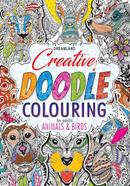 Creative Doodle Colouring Book for Beginners and Adults : Animals and Birds 