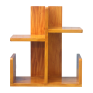 Creative Furniture Wooden Table Book Shelf (কাঠের টেবিল বুক শেলফ্)