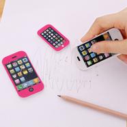 Creative Mobile Phone Pencil Eraser Kids Stationery Toys 2 Pcs