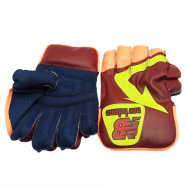 Cricket Wicket Keeping Gloves For Adult One Size (Wicket_kp_gloves_550) Brown