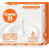 Crème 21 Aqua Soft Moisturizng Cream Soap: 100gm