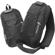 Cross Body Travel Bag With Password Lock Stylish, Lightweight Shoulder Sling Bag For Motorcycle Riders And Daily Use Dark Black 1 Pcs