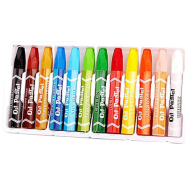 Crown Oil Pastels Color Paints Box-18 Shades