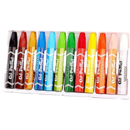 Crown Oil Pastels Color Paints Box-36 Shades