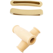 Crutch Accessory Kit 2pcs Crutch Soft Pad 2pcs Handle Grip 2pcs Grip Core Under arm Crutch Replacement Part Pad YELLOW