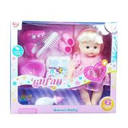 Cufan Modern Pretty Girls Stylish Doll Toy (doll_box_diaper_cufan) - Multicolor 