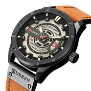 Curren New Watches For Men Fashion Creative Business Quartz Watch With Leather Male Clocks Relógio