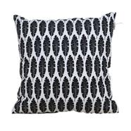 Cushion Cover Black And White16x16 Inch - 77058