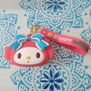 Cute Cartoon Hello Kitty Coin Purse with Keychain icon
