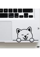 Cute Cat Laptop Sticker, Laptop Skin and Laptop Vinyl - Black - (LS165)