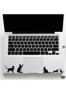 DDecorator Cute Cat Laptop Sticker - (LS186)