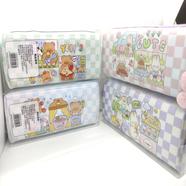 Cute Check Box Pencil Bag